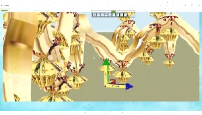 ایجاد لوستر سه بعدی فرایندی