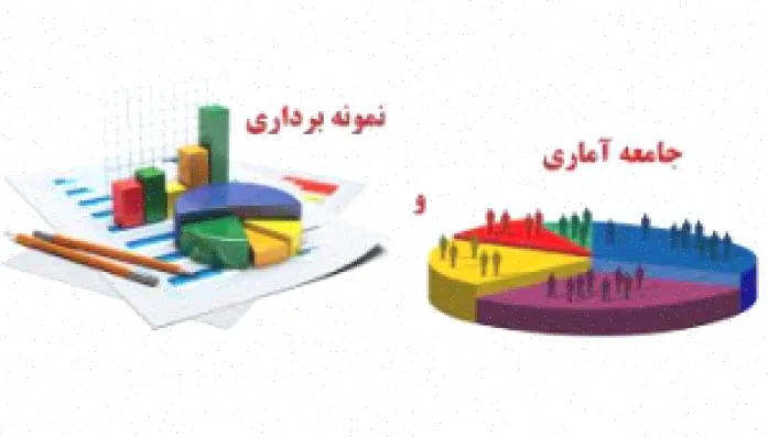 نمونهگیری و اندازه گیری در پاورپوینت آمار