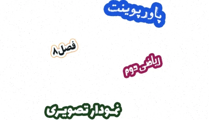 پاورپوینت ریاضی دوم دبستان: نمودار تصویری