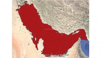 خلیج فارس: نقشههای KMZ رایگان دانلود