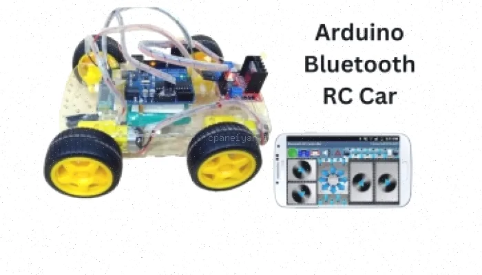 ساخت ماشین کنترلی بلوتوثی آردوینو