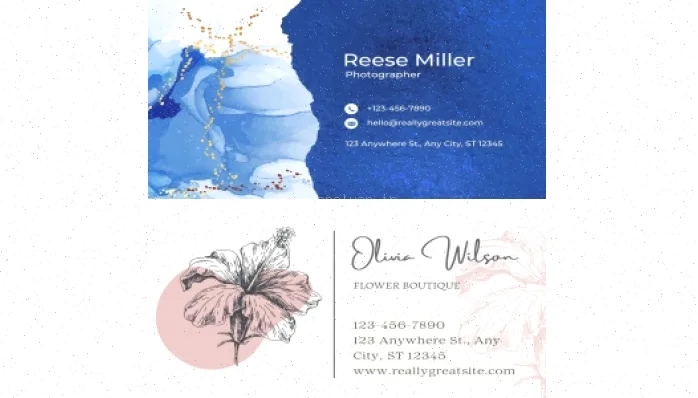 پک کارت ویزیت مدرن و مینیمال دانلود رایگان